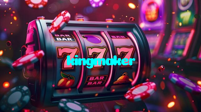 kingmaker casino presented on mobile device in Pakistan with slots and live games
